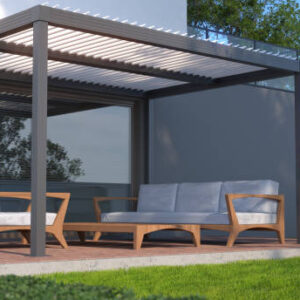 Modern terrace roofing