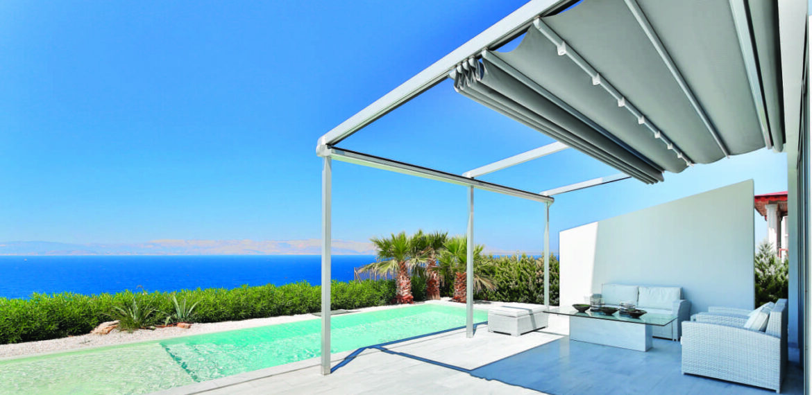 Fabric Pergola
