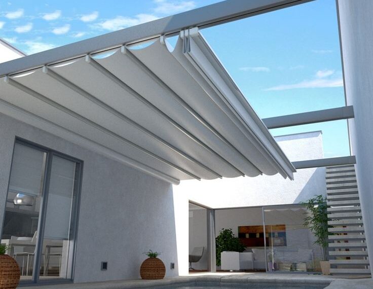 Fabric Pergola