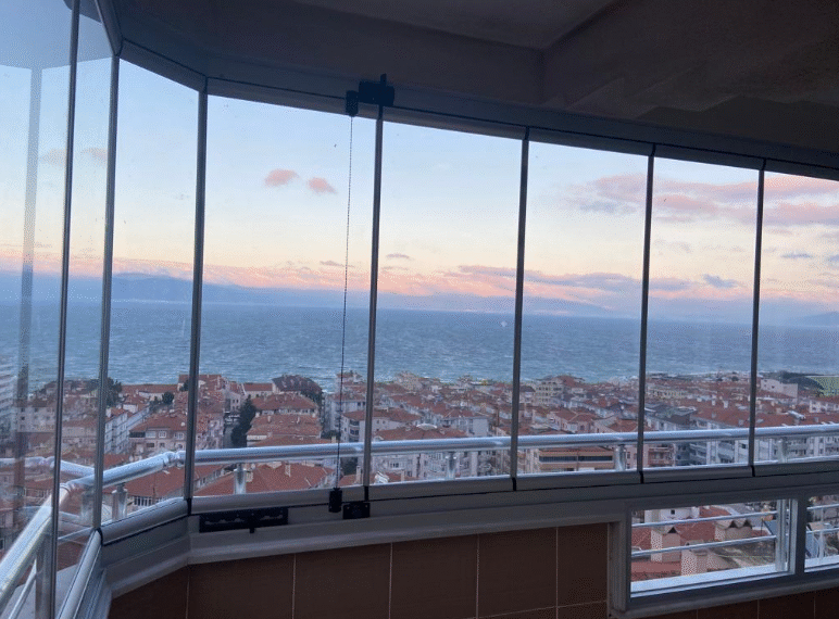 Glass Partition in Balcony