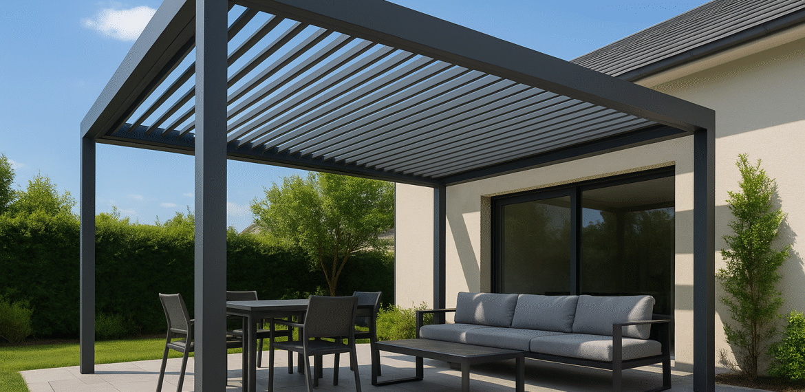 Louvered Pergola
