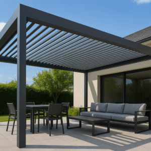 Louvered Pergola