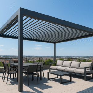 Louvered Pergola