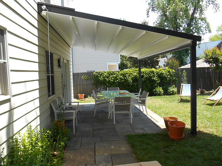 Fabric Retractable Pergola
