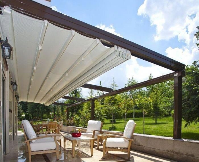 Retractable Fabric Pergola in India