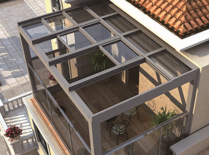 Openable Glass Roof
