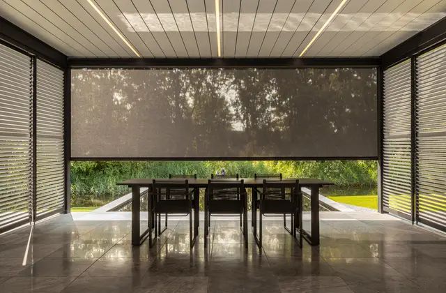 Motorized Zip Screen